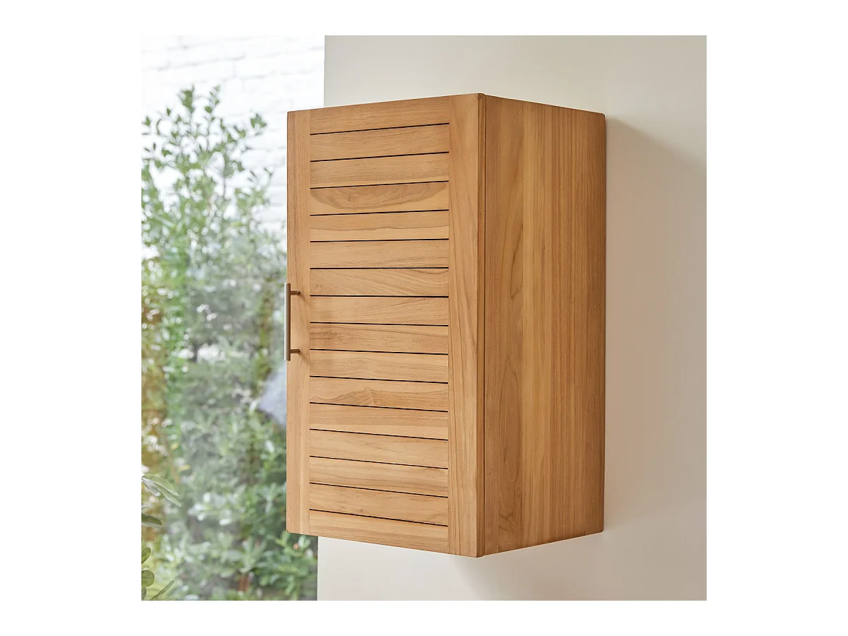 Elément haut modulable en bois de teck 40 Soho