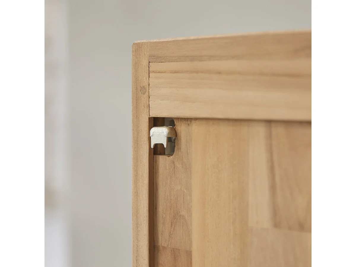 Hängeschrank Wandschrank Modul für Bad 40 cm massives Teakholz