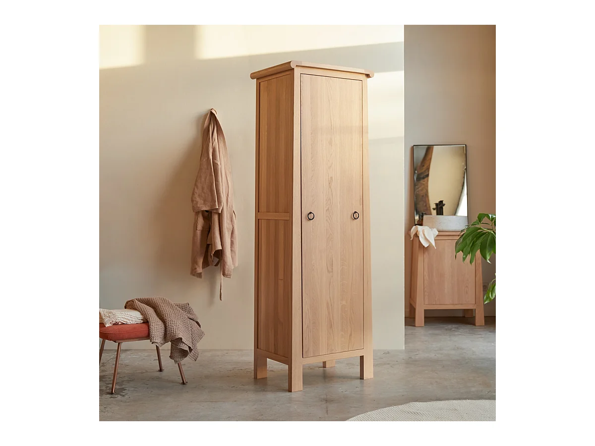 Colonne en bois de chêne 190 Volute