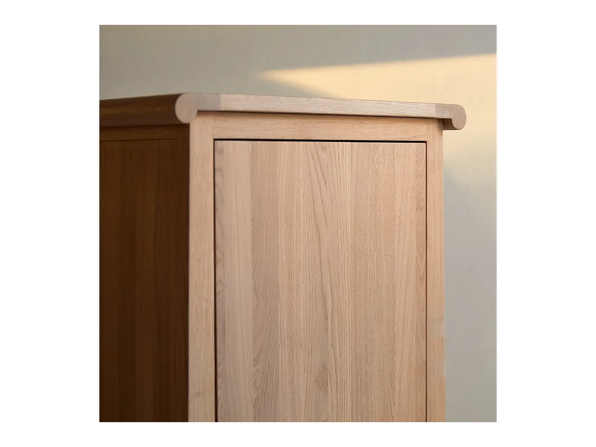 Colonne en bois de chêne 190 Volute