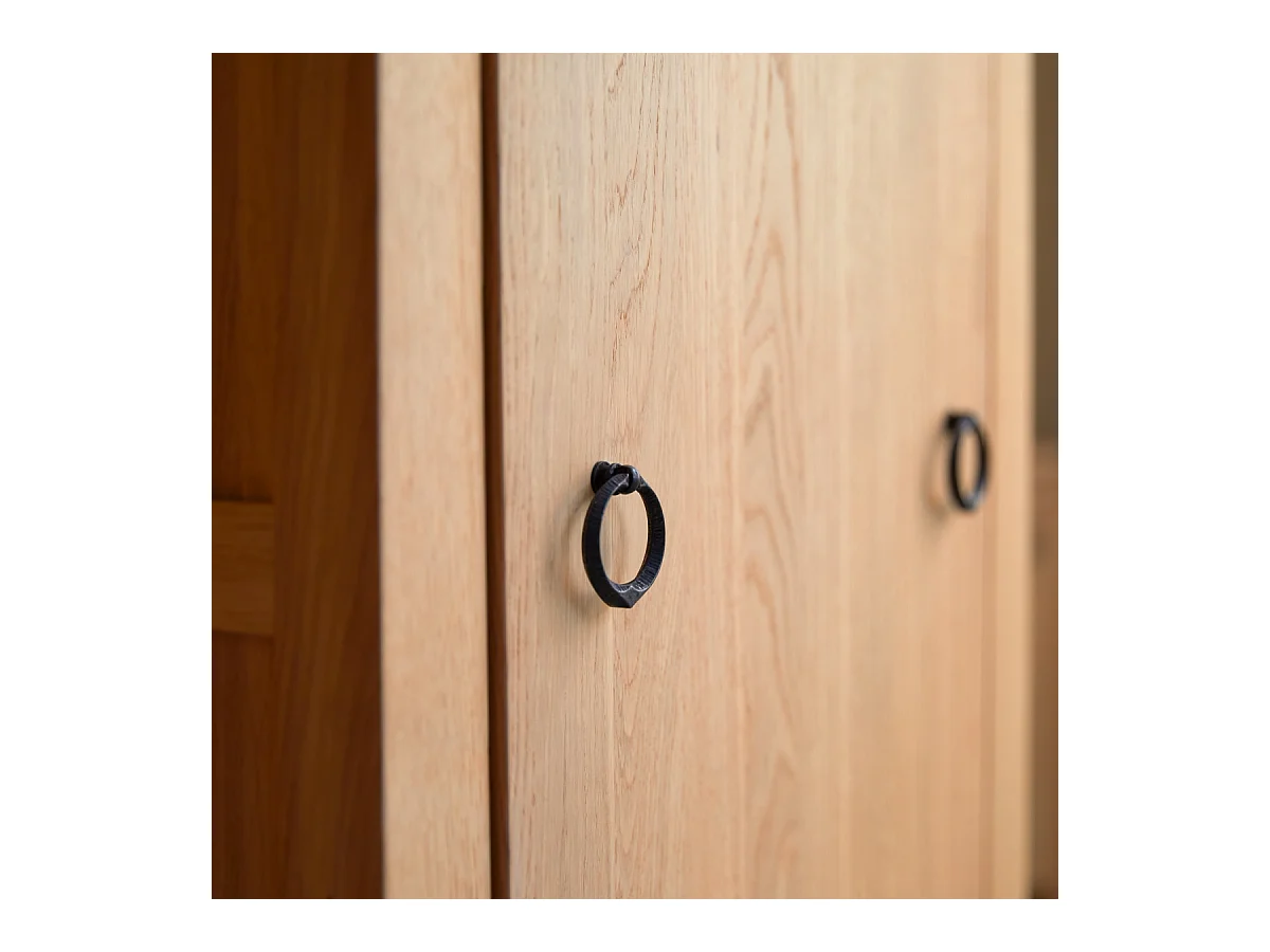 Colonne en bois de chêne 190 Volute