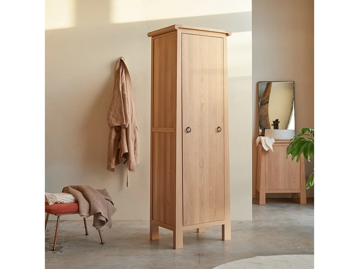 Hochschrank Volute aus Eichenholz 190