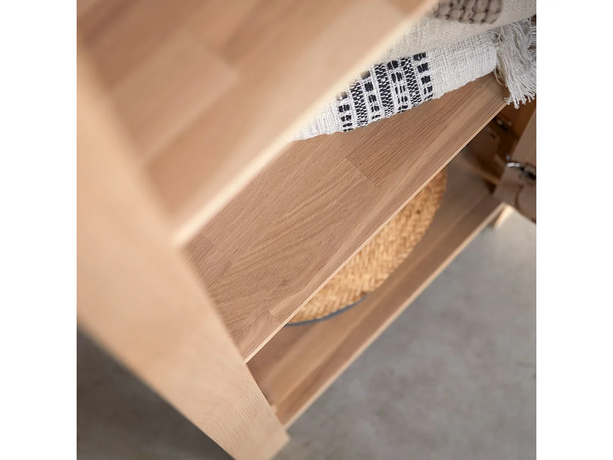 Hochschrank Volute aus Eichenholz 190