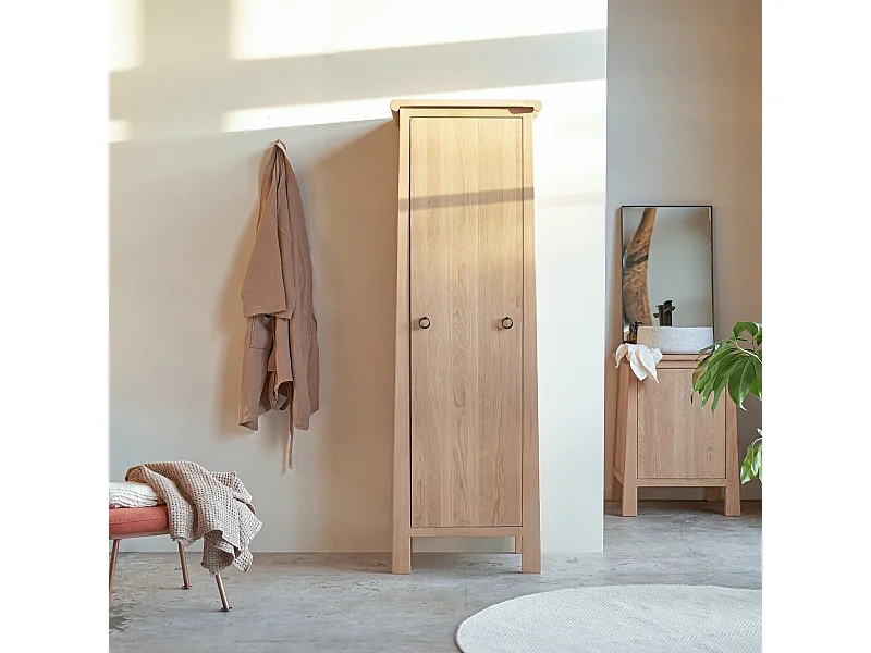 Hochschrank Volute aus Eichenholz 190