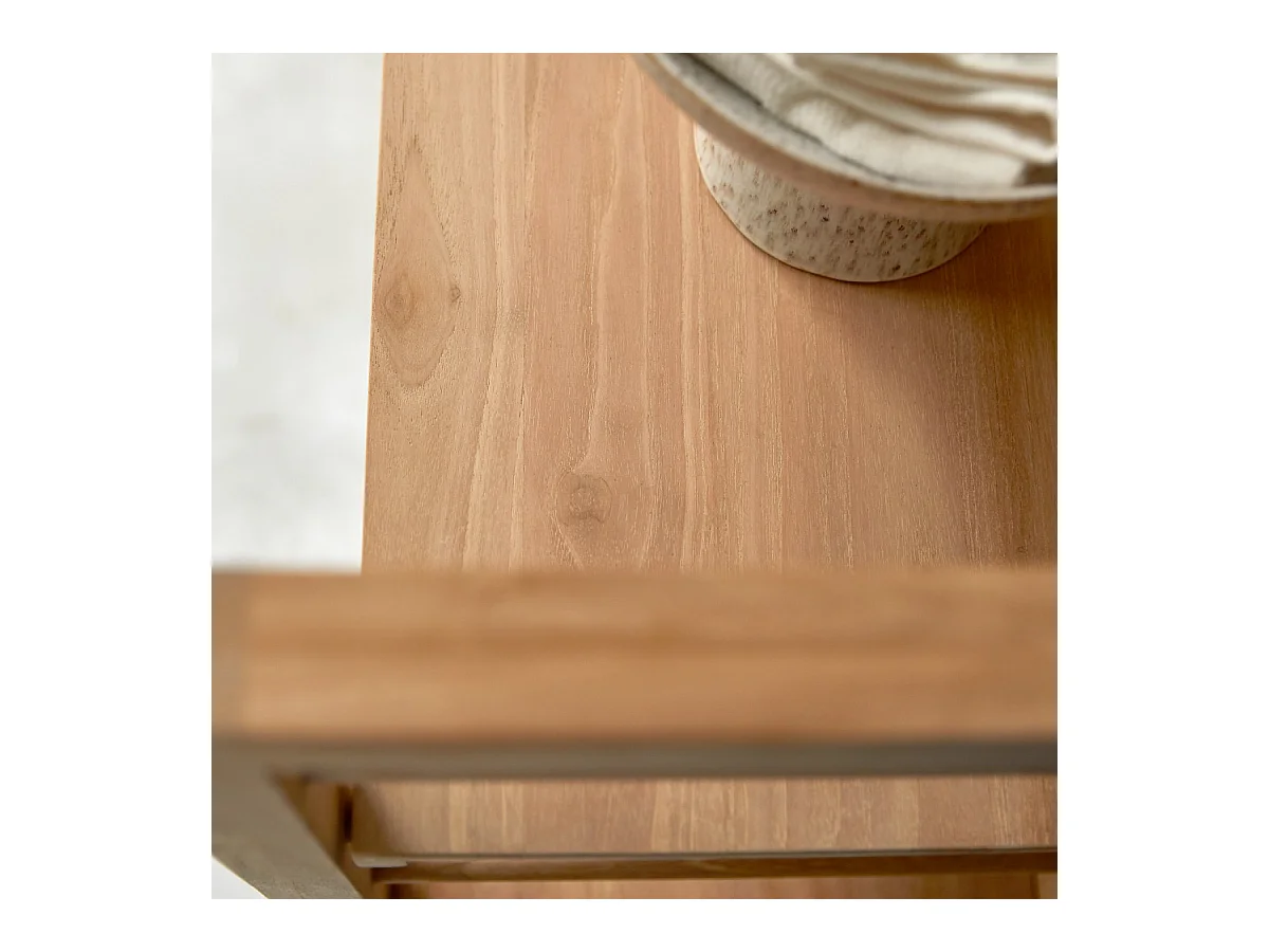 Etagère de Salle de bain en bois de teck 115 Sera