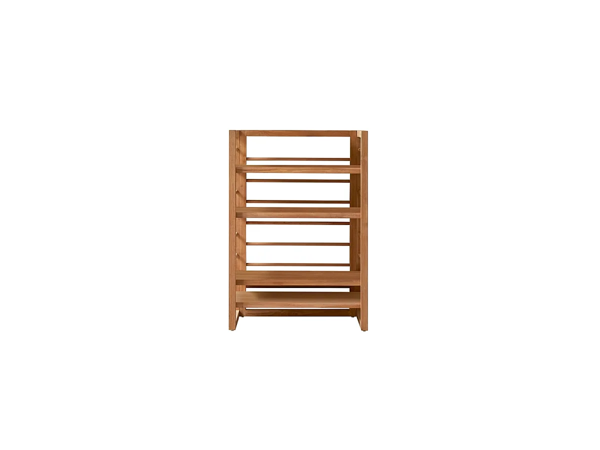 Scaffale in legno di teak per il bagno 115 Sera