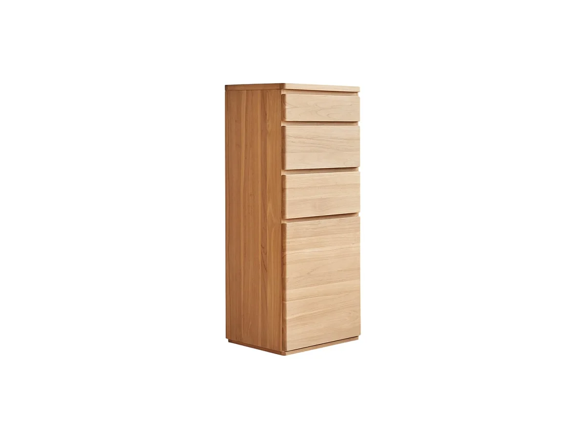 Colonna in legno di teak massello Nino