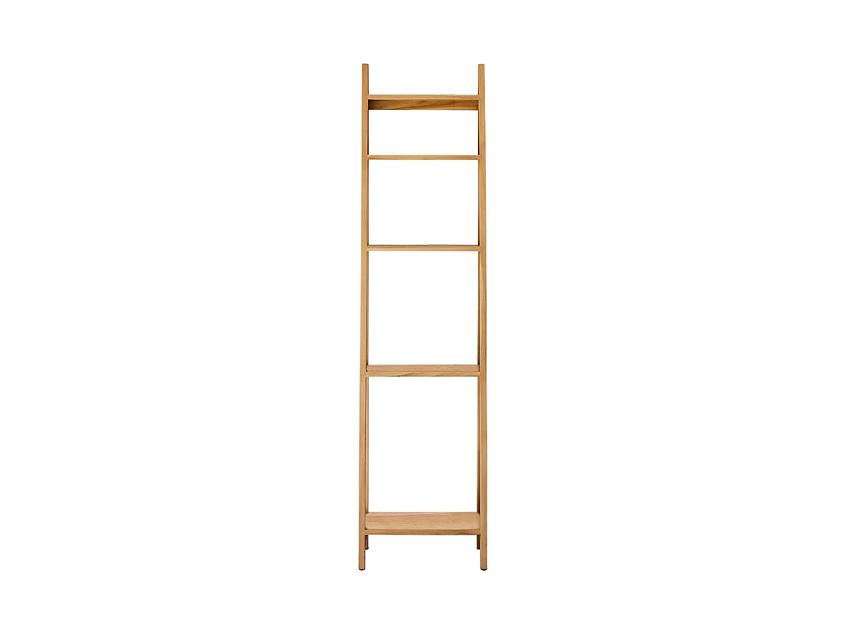 Badezimmerregal Regal für Badezimmer aus Teak Massivholz stilvoll und natürlich