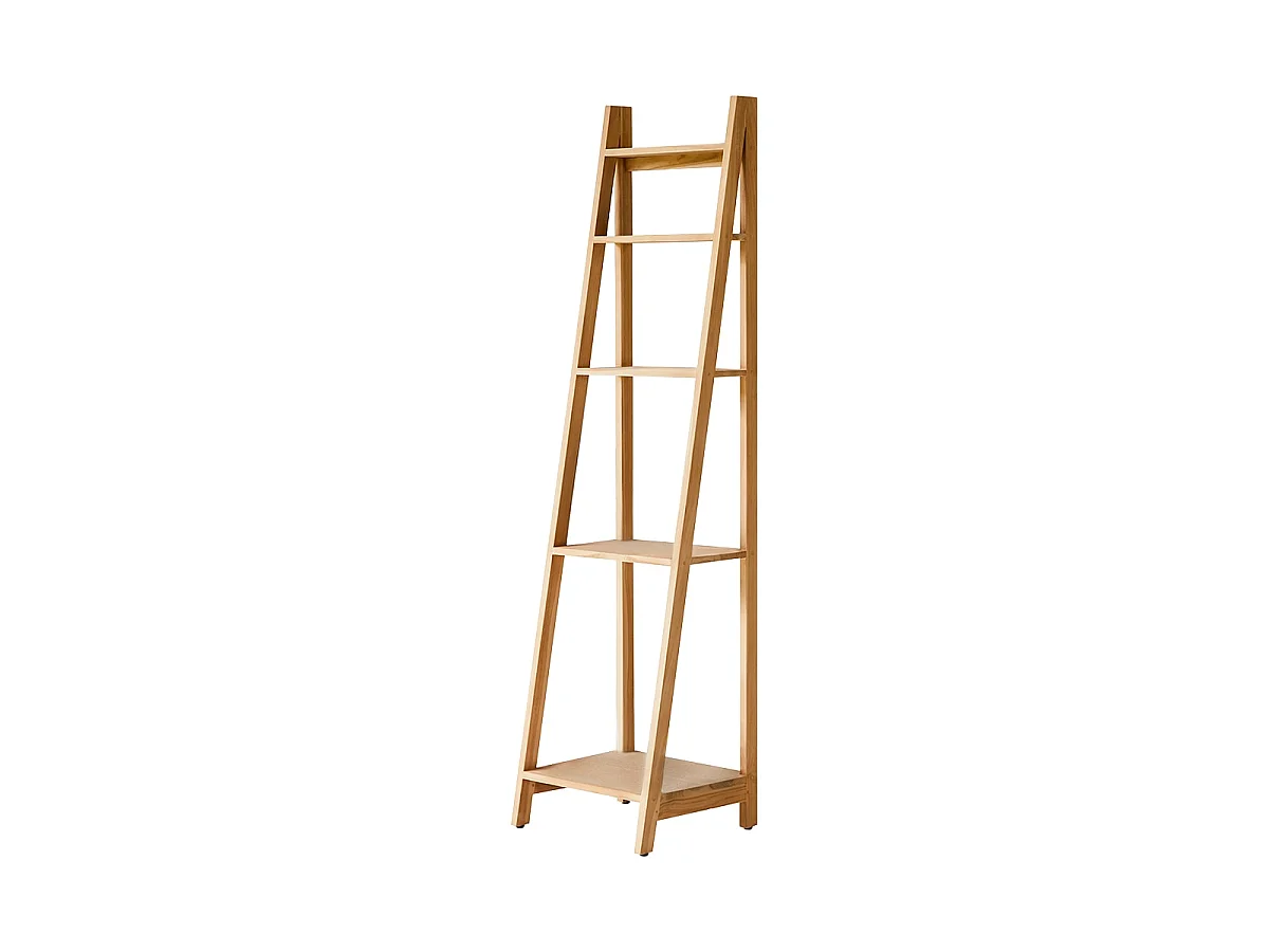 Badezimmerregal Regal für Badezimmer aus Teak Massivholz stilvoll und natürlich