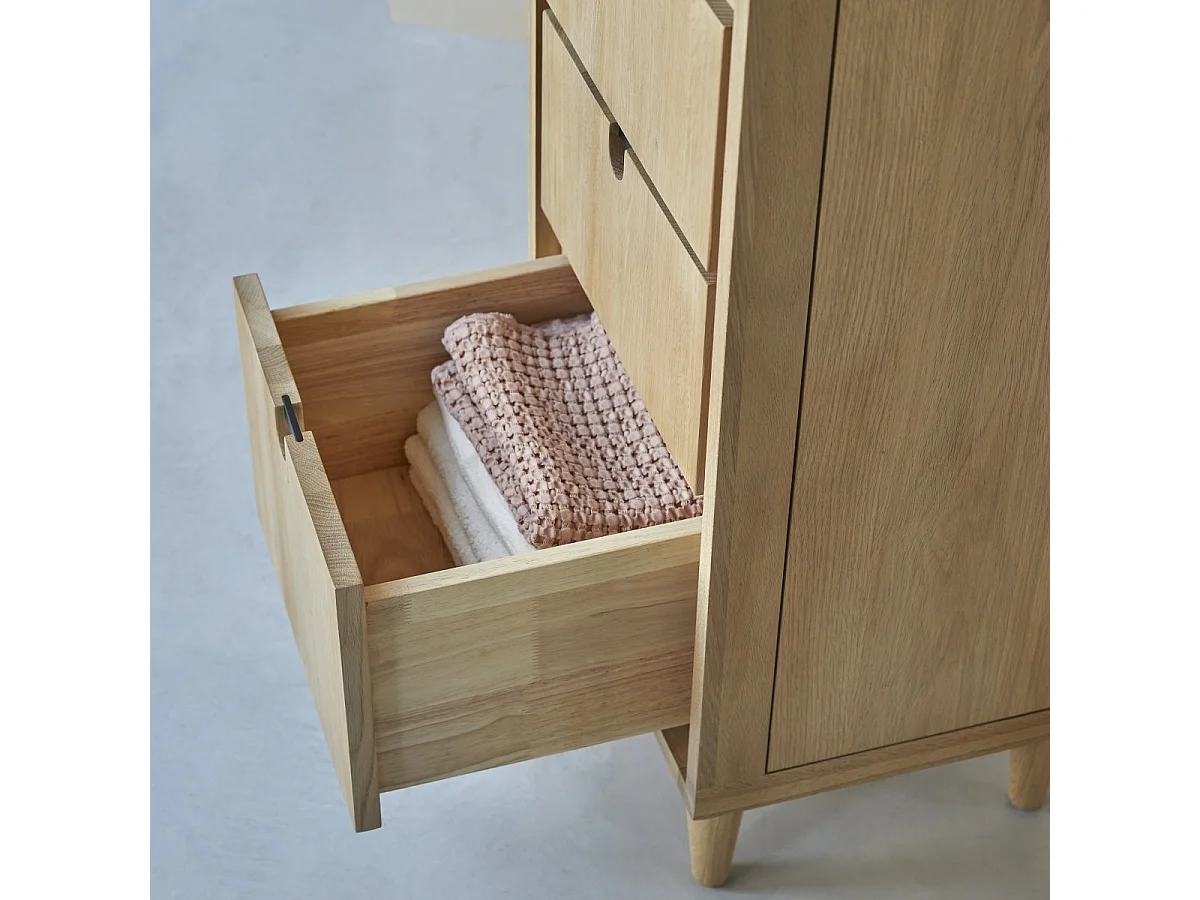 Hochschrank aus Eichenholz 180 Jonàk