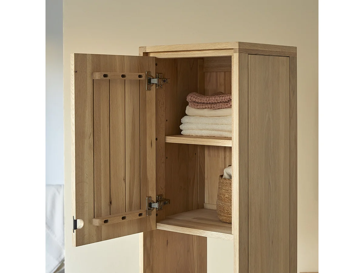 Hochschrank aus Eichenholz 180 Jonàk