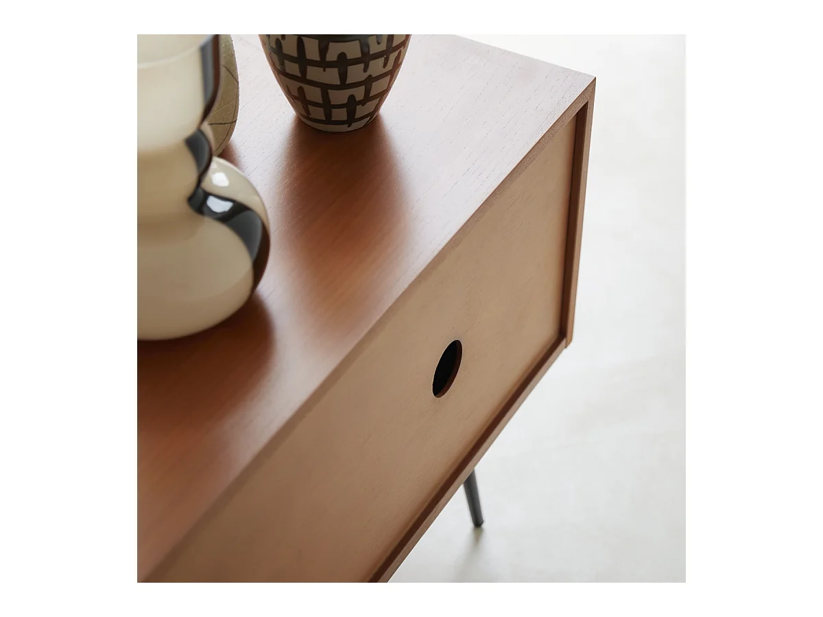 TV-Unterschrank aus Teakholz 155 Simen