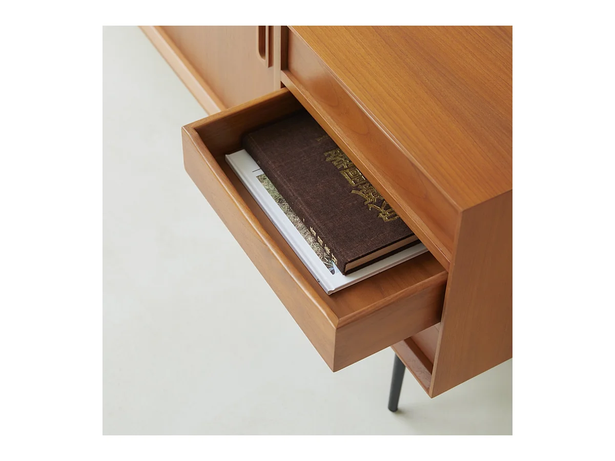 TV-Unterschrank aus Teakholz 155 Simen