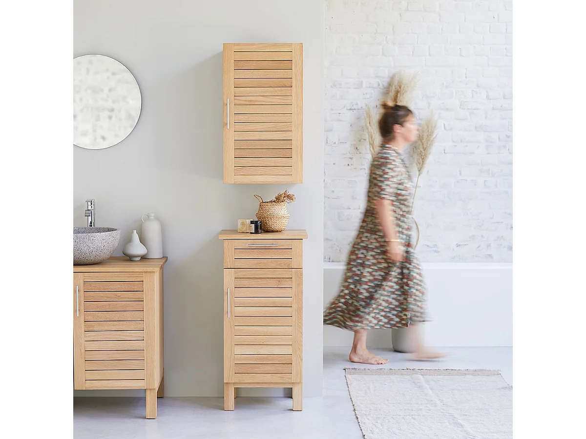 Ensemble modulable en bois de chêne 160 Soho