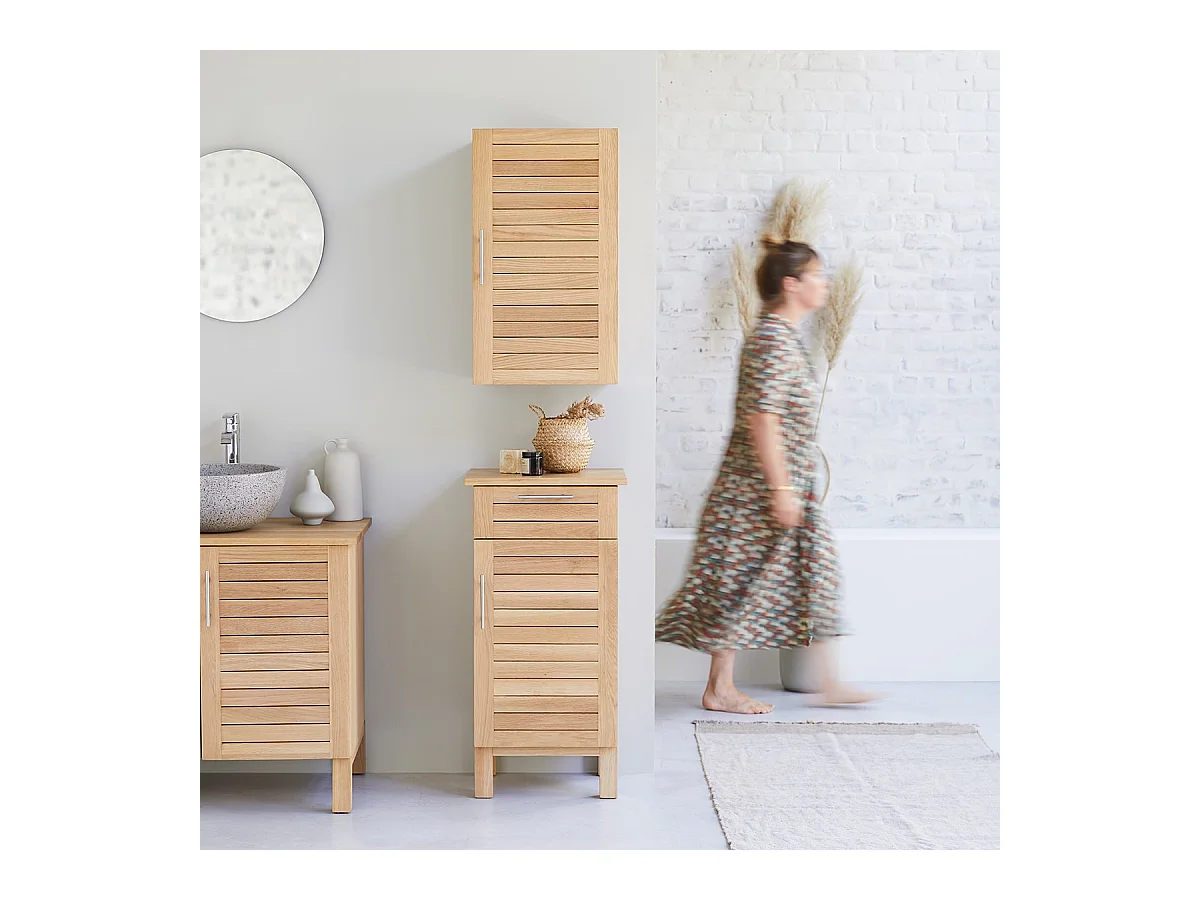 Ensemble modulable en bois de chêne 160 Soho