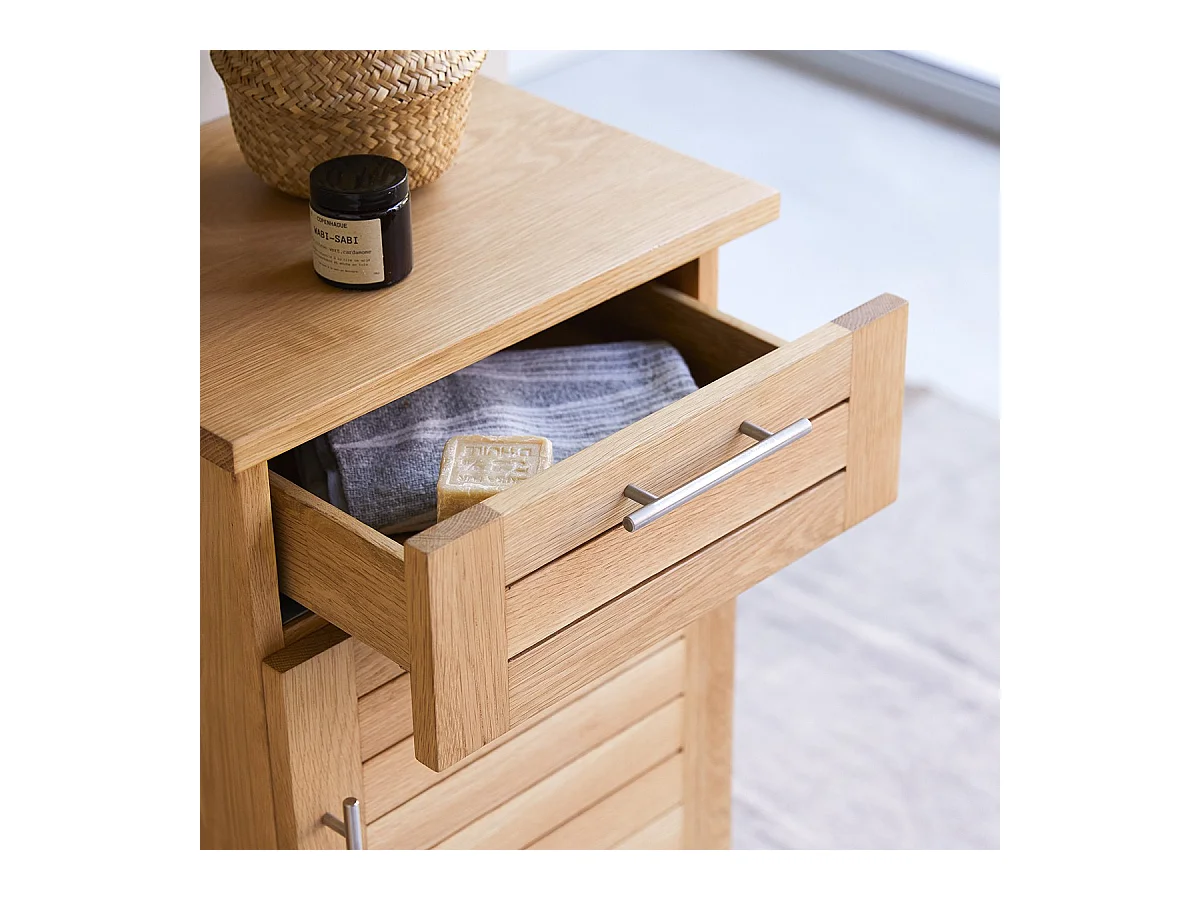 Ensemble modulable en bois de chêne 160 Soho