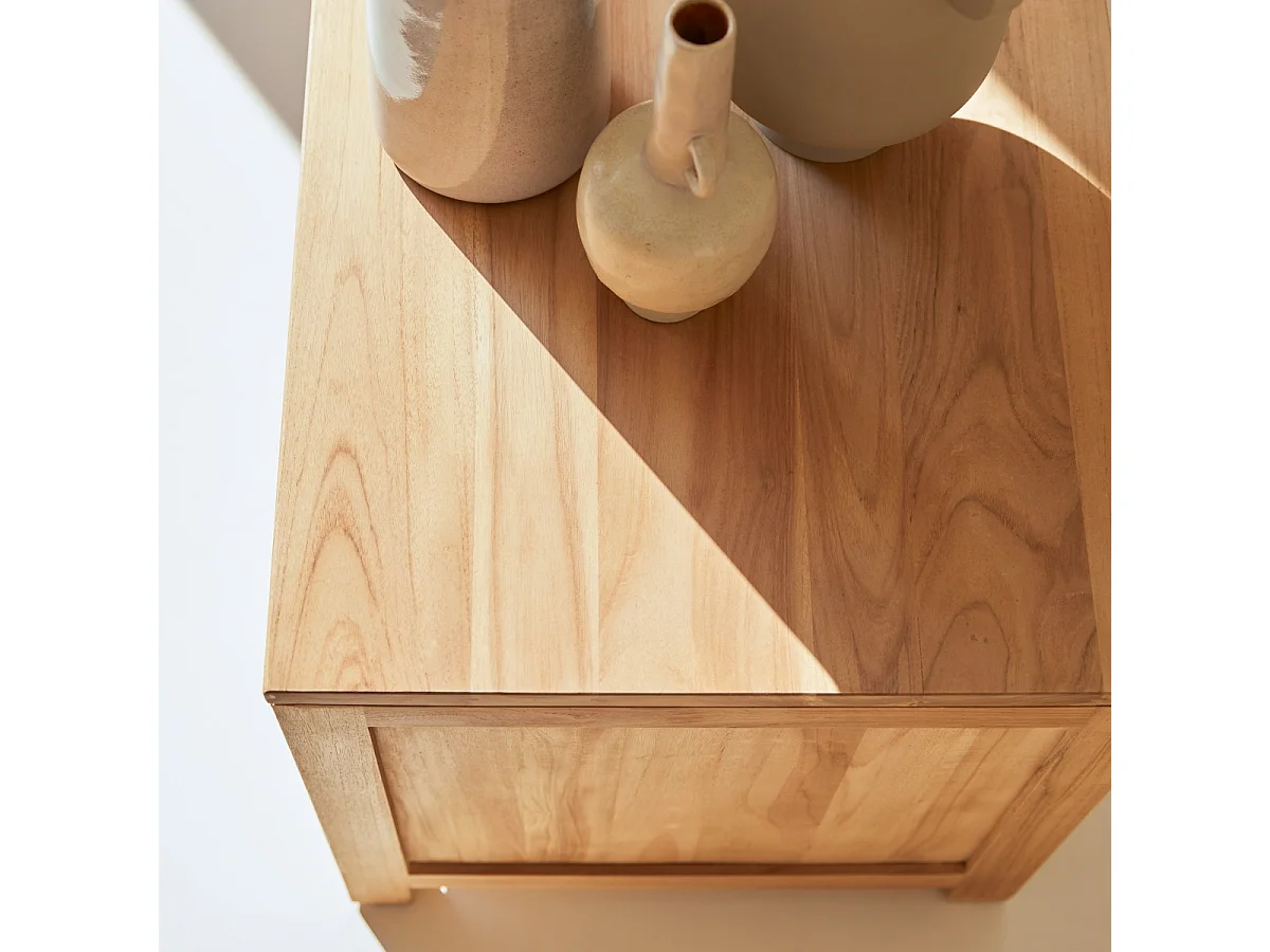 Meuble TV en bois de teck 180 Coffee Tek Slide