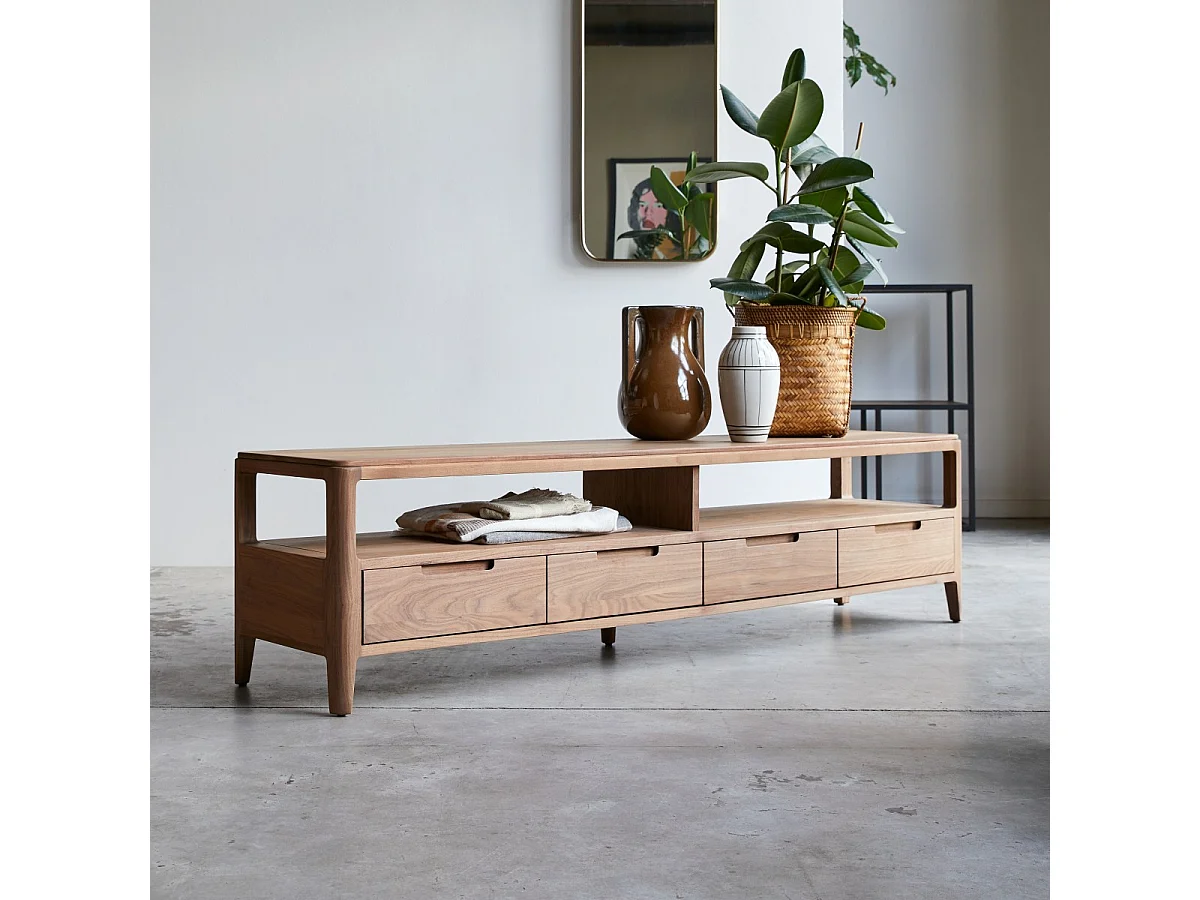 TV-Schrank aus Nussbaumholz 180 Arto