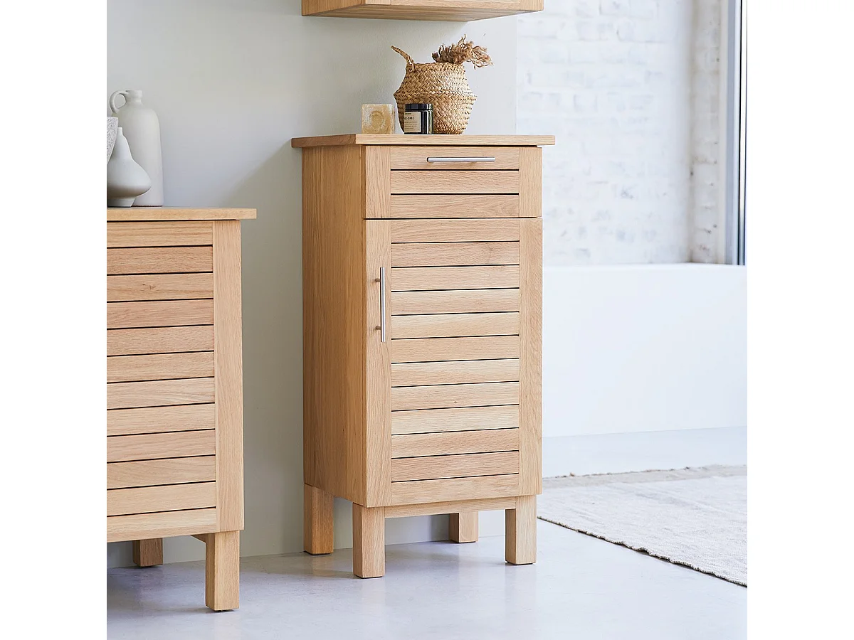 Modularer Stehschrank aus Eichenholz 45 Soho