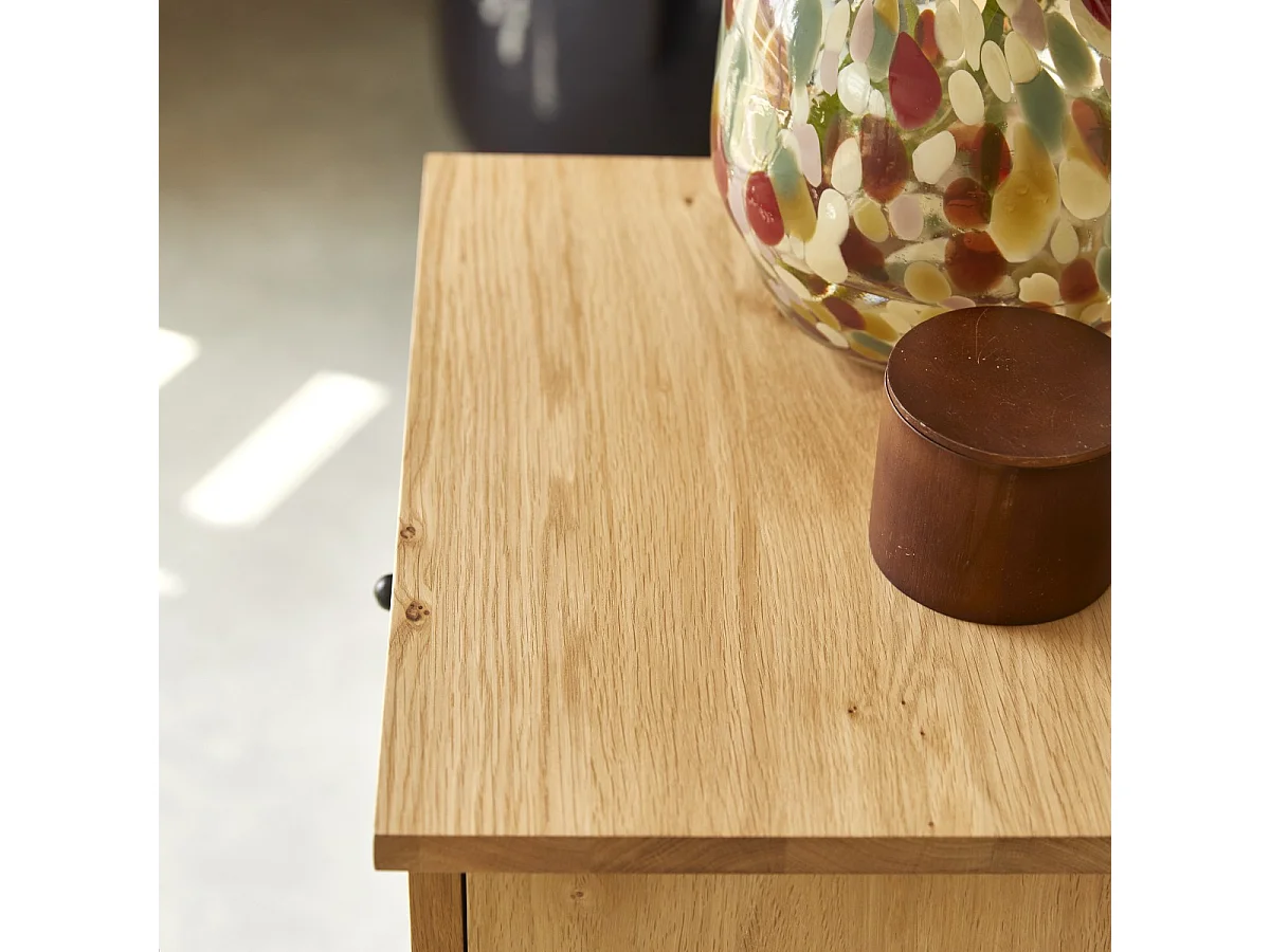 Modularer Stehschrank aus Eichenholz 45 Soho