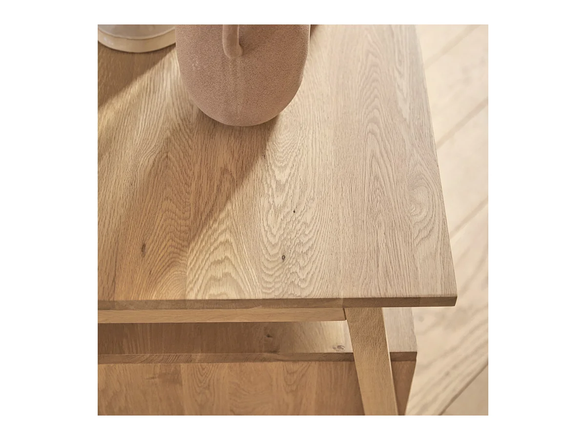 Meuble TV en bois de chêne 150 Pola