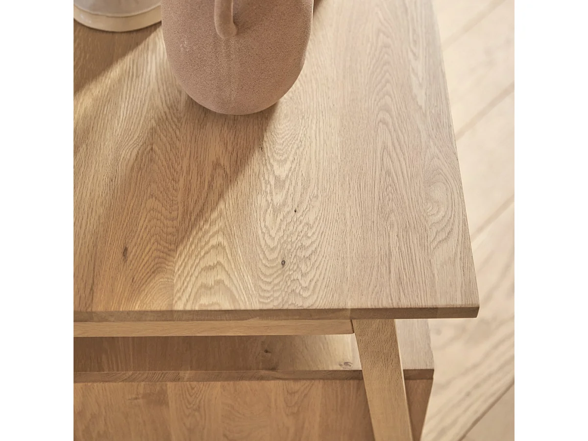 Meuble TV en bois de chêne 150 Pola