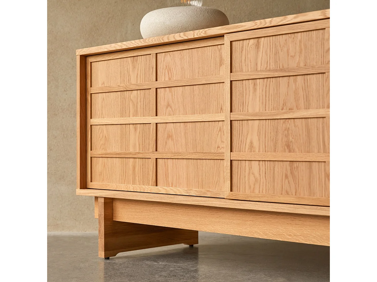 TV-Schrank Miu aus Eichenholz 135