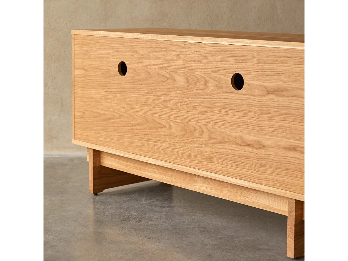 TV-Schrank Miu aus Eichenholz 135