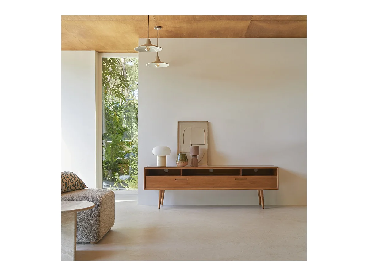 Mobile TV  in legno di mogano 180 Magda 50's