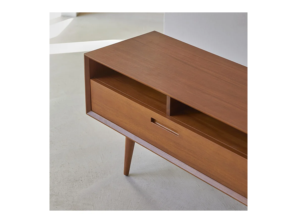 Mobile TV  in legno di mogano 180 Magda 50's