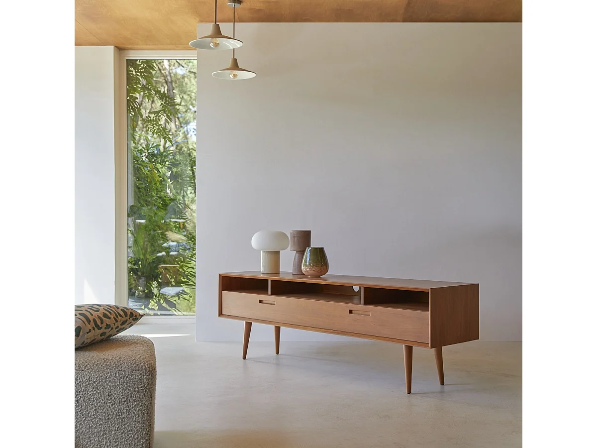 Mobile TV  in legno di mogano 180 Magda 50's