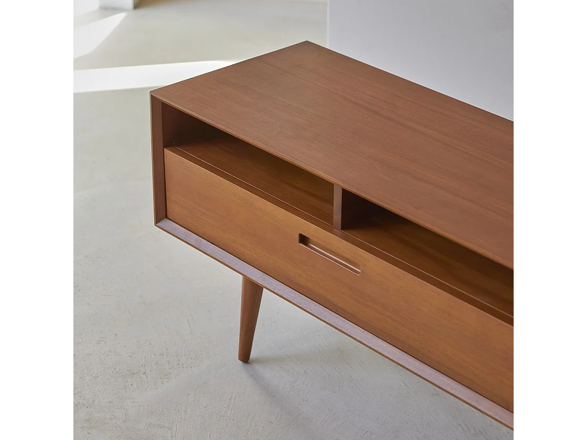 Mobile TV  in legno di mogano 180 Magda 50's