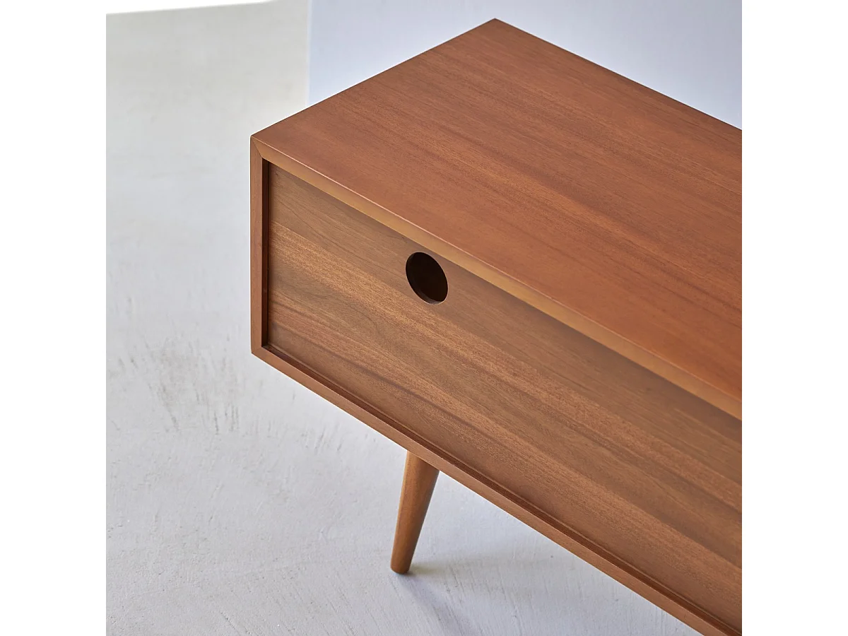 Mobile TV  in legno di mogano 180 Magda 50's