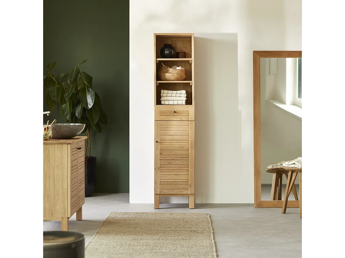 Colonne en bois de chêne 180 Soho