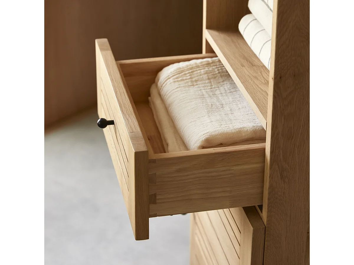 Colonne en bois de chêne 180 Soho