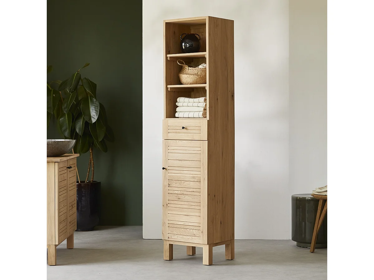 Colonne en bois de chêne 180 Soho