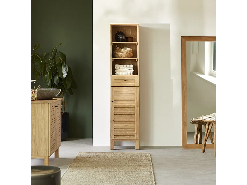 Mobile a colonna in quercia 180 Soho