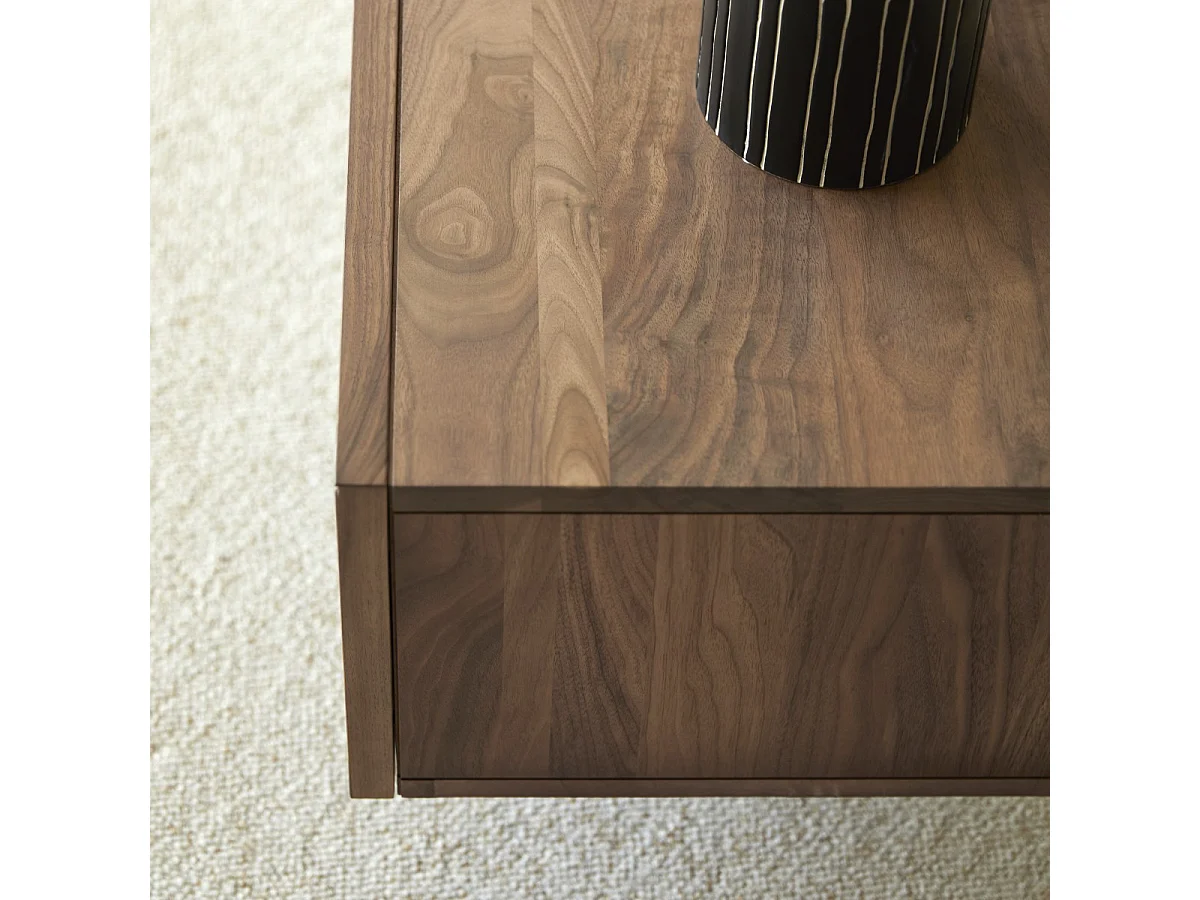 Meuble TV en bois de noyer 175 Metric