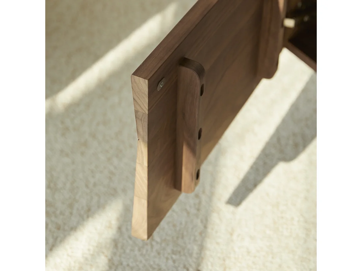 Meuble TV en bois de noyer 175 Metric
