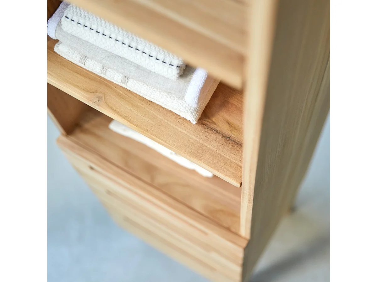 Colonne en bois de teck 180 Slats