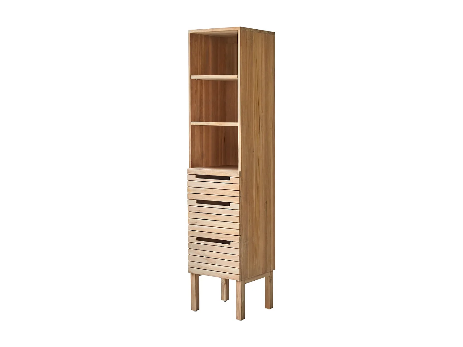 Colonne en bois de teck 180 Slats