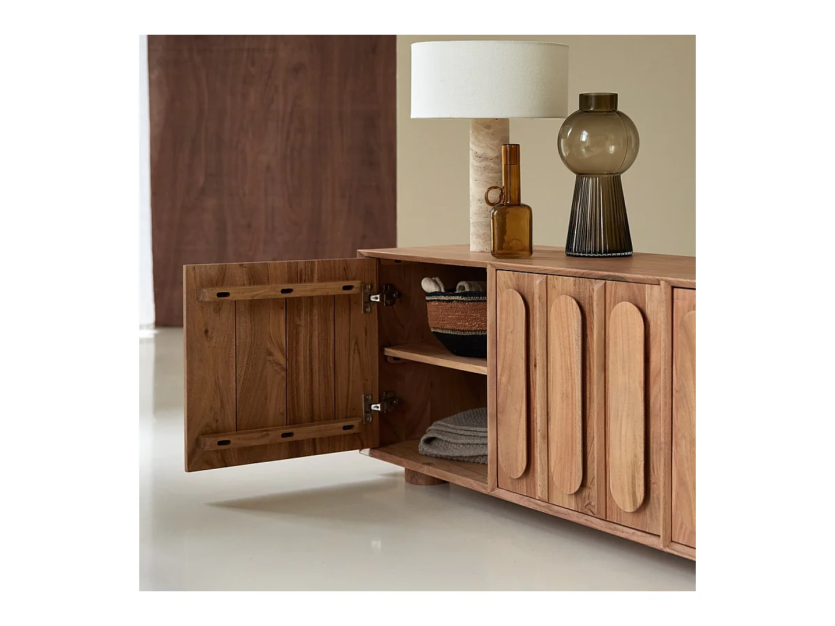 TV-Schrank aus Akazienholz 195 Olga