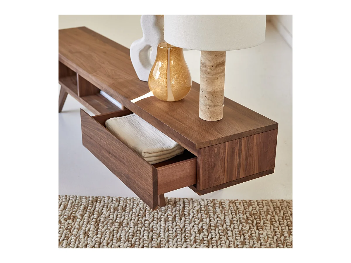 Mobile TV in legno di noce 180 Esmée