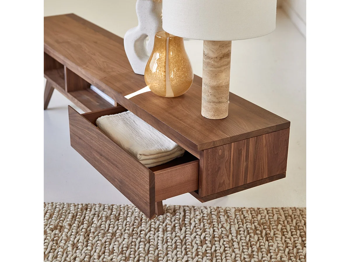 TV-Schrank aus Nussbaumholz 180 Esmée