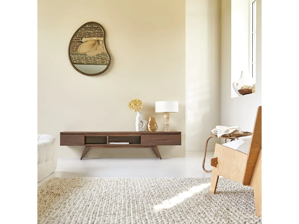 Mobile TV in legno di noce 180 Esmée