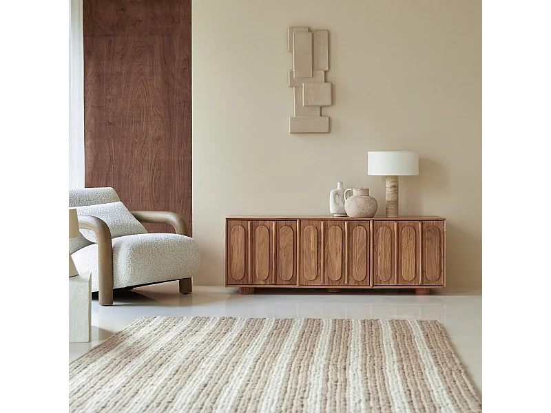 Mobile TV in legno di acacia 145 Olga