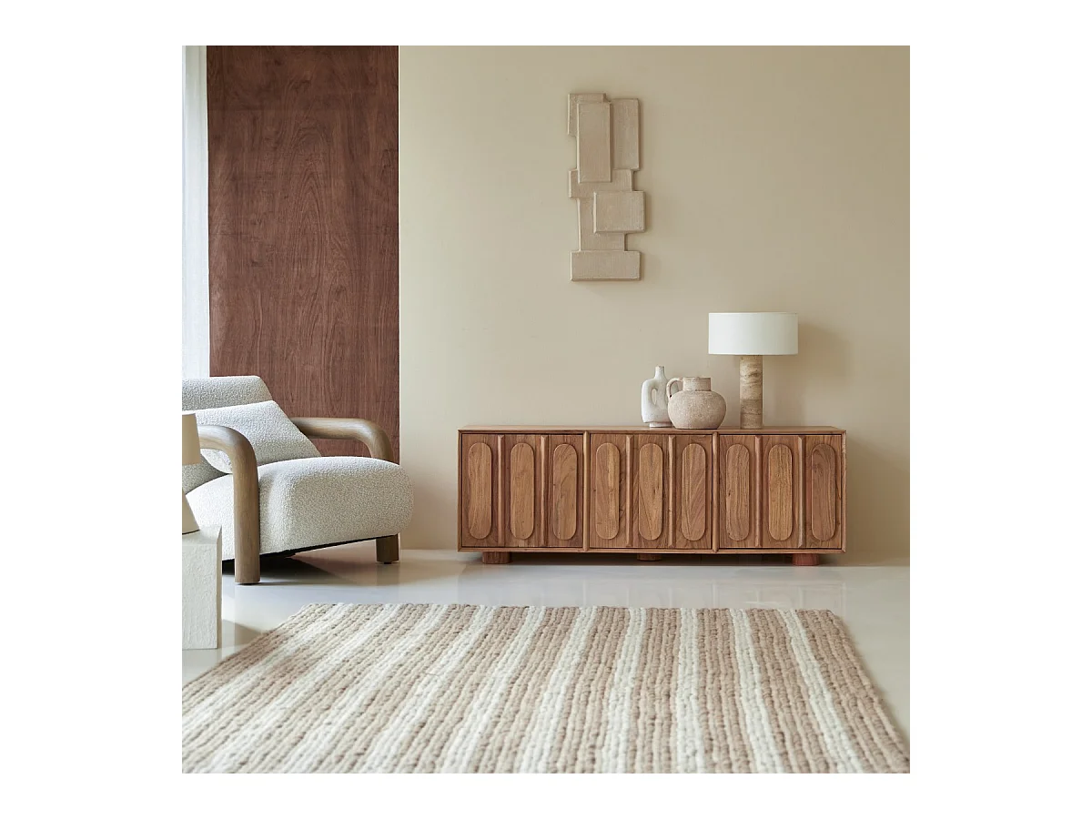 Mobile TV in legno di acacia 145 Olga