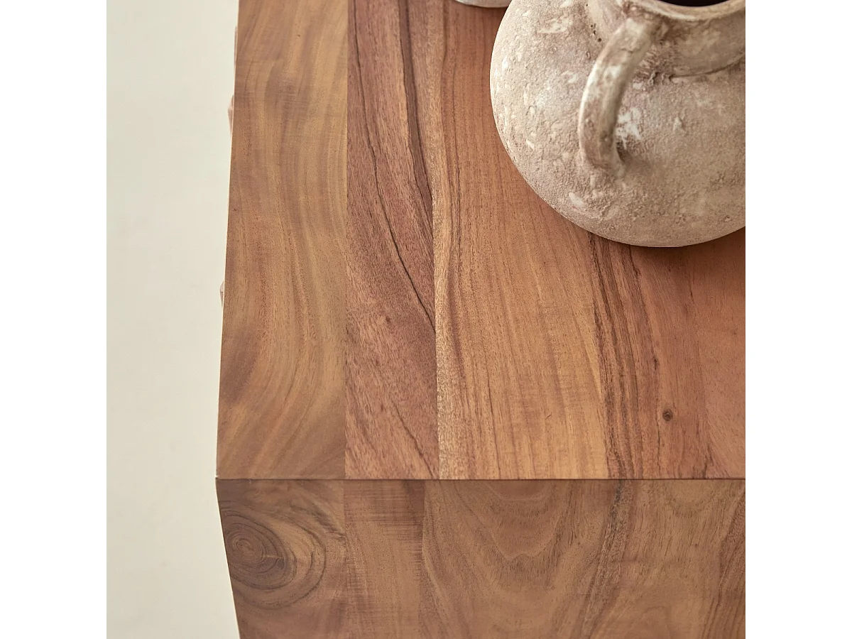 Mobile TV in legno di acacia 145 Olga