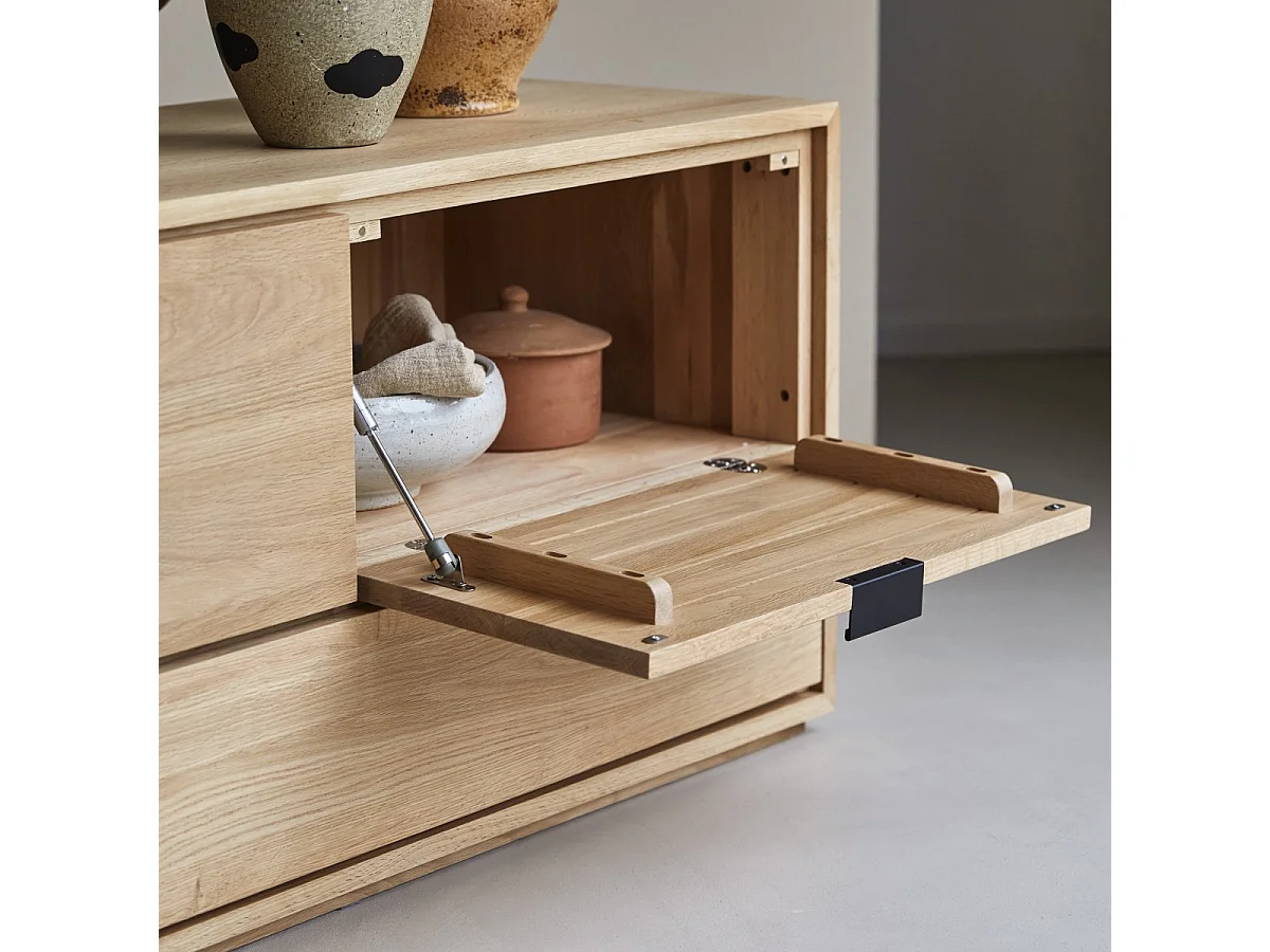 Mobile TV in legno di quercia 120 Senson