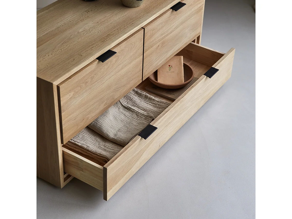 Mobile TV in legno di quercia 120 Senson